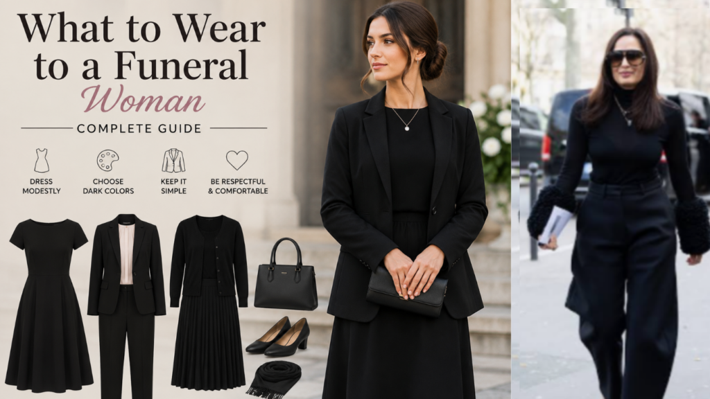 What to Wear to a Funeral Woman