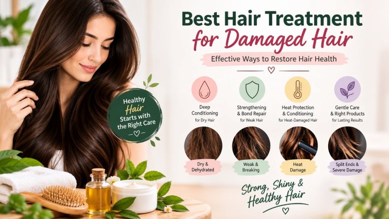 BestHairTreatmentfor Damaged Hair